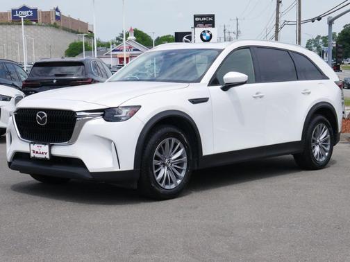 Rhodium White Metallic 2024 Mazda CX-90 3.3 Turbo Preferred