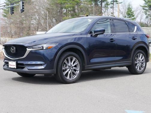 Deep Crystal Blue Mica 2021 Mazda CX-5 Grand Touring