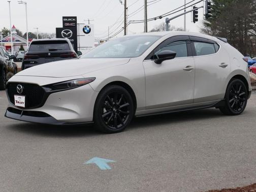 Platinum Quartz Metallic 2022 Mazda Mazda3 AWD w/Premium Package