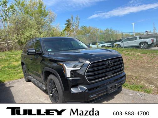 Midnight Black Metallic 2024 Toyota Sequoia Limited