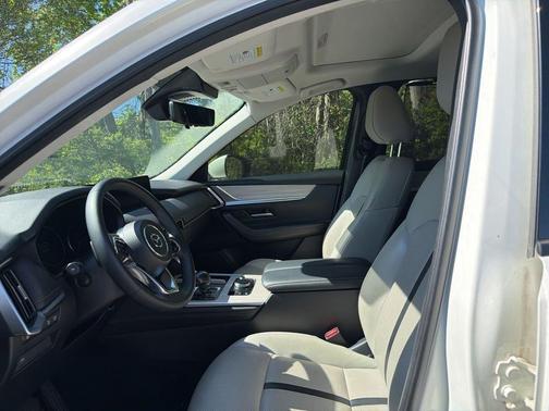 Rhodium White Metallic 2024 Mazda CX-90 3.3 Turbo Preferred Plus