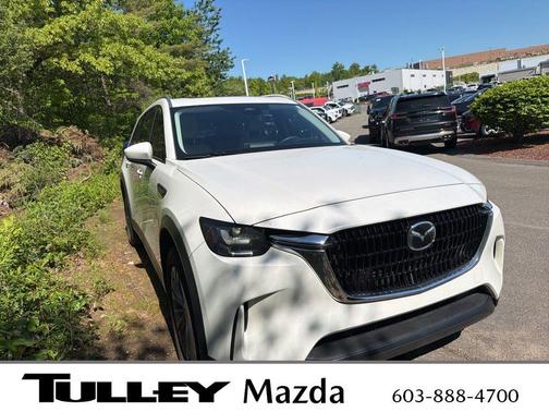 Rhodium White Metallic 2024 Mazda CX-90 3.3 Turbo Preferred Plus
