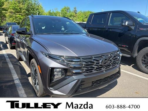 Titanium Gray 2025 Hyundai TUCSON Hybrid N Line