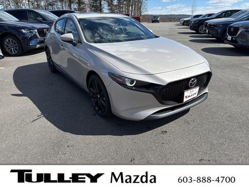 Platinum Quartz Metallic 2026 Mazda Mazda3 FWD w/Premium Package