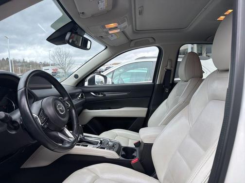 Snowflake White Pearl 2021 Mazda CX-5 Grand Touring Reserve