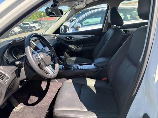 Majestic White 2020 INFINITI Q50 3.0t LUXE