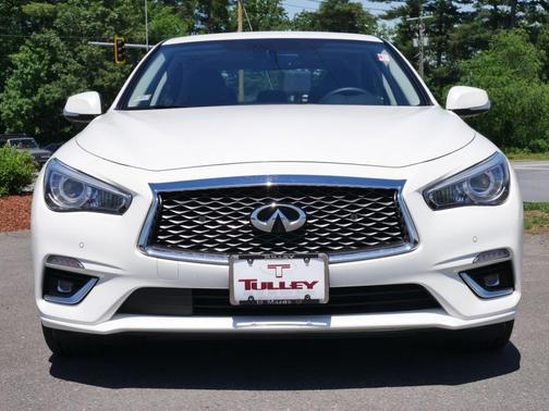 Majestic White 2020 INFINITI Q50 3.0t LUXE
