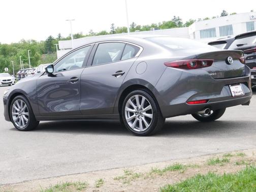 Machine Gray Metallic 2025 Mazda Mazda3 FWD w/Preferred Package