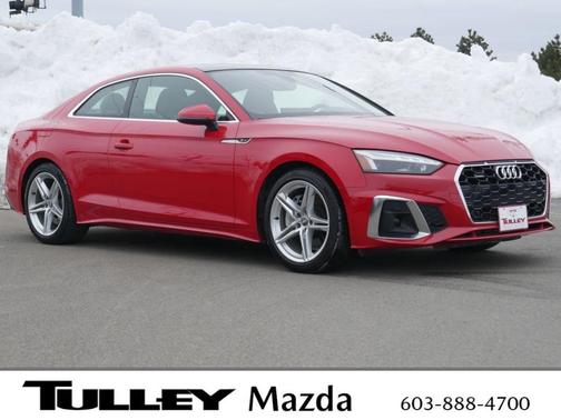 Tango Red Metallic 2020 Audi A5 2.0T Premium Plus