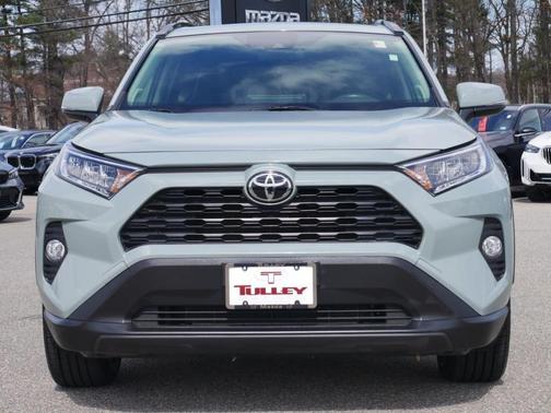 Gray 2021 Toyota RAV4 XLE Premium