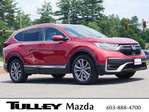 Red 2021 Honda CR-V Touring