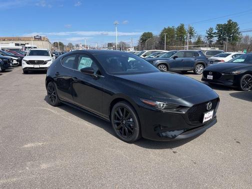 Jet Black Mica 2026 Mazda Mazda3 FWD w/Premium Package