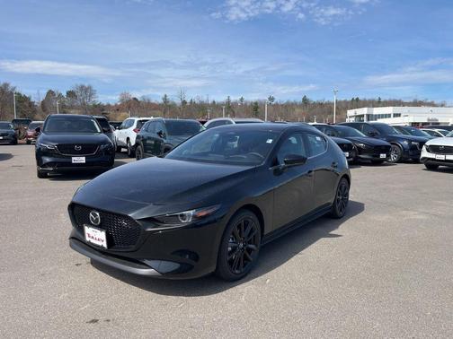 Jet Black Mica 2026 Mazda Mazda3 FWD w/Premium Package