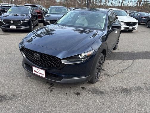 Deep Crystal Blue Mica 2026 Mazda CX-30 Premium Package