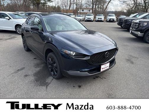 Deep Crystal Blue Mica 2026 Mazda CX-30 Premium Package