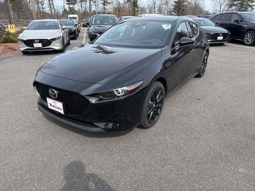 Jet Black Mica 2026 Mazda Mazda3 FWD w/Premium Package