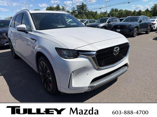 Rhodium White Metallic 2024 Mazda CX-90 S Premium