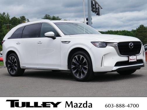 Rhodium White Metallic 2024 Mazda CX-90 S Premium