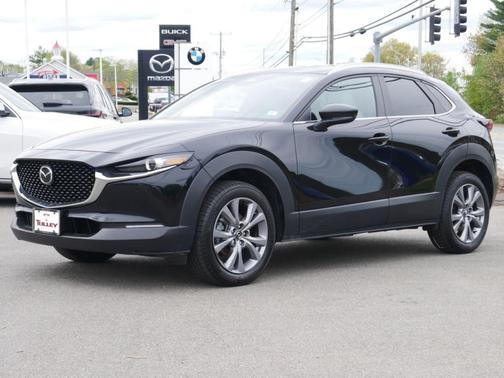 Jet Black Mica 2025 Mazda CX-30 2.5 S Preferred Package