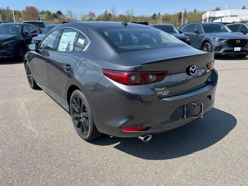 Machine Gray Metallic 2026 Mazda Mazda3 AWD w/Premium Package