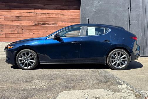 Deep Crystal Blue Mica 2023 Mazda Mazda3 FWD w/Preferred Package