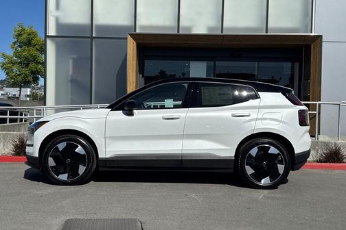 Crystal White Metallic 2026 Volvo EX30 Plus Twin Motor Performance, Fully electric