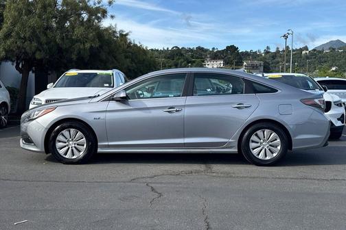 Pewter Gray Metallic 2016 Hyundai SONATA Hybrid SE