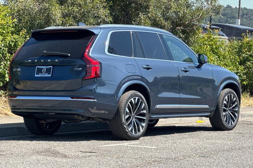 Denim Blue Metallic 2026 Volvo XC90 Plug-In Hybrid Plus, T8 AWD, Electric/Gasoline, Bright, 7 Seats