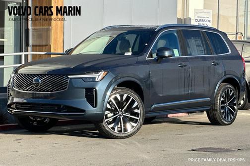 2026 Volvo XC90 Plus, B5 AWD Gas (mild hybrid), Gasoline, Bright, 7 Seats