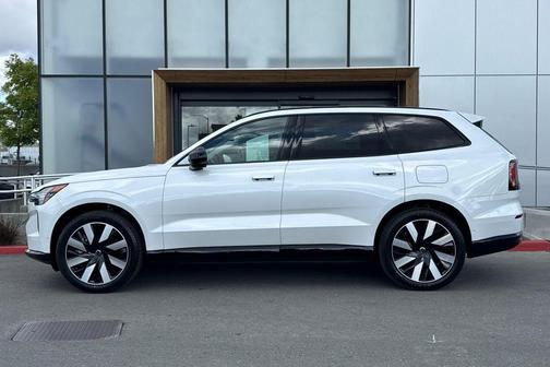 Crystal White 2026 Volvo EX90 Plus, Single Motor, Fully electric, 7 Seats
