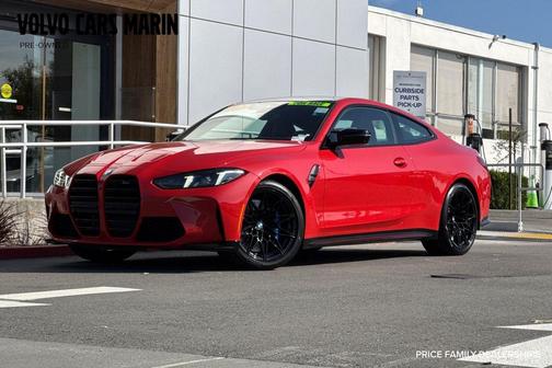 Toronto Red Metallic 2025 BMW M4 Competition