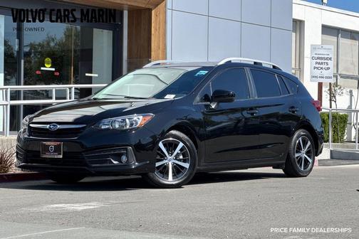 Crystal Black Silica 2023 Subaru Impreza Premium