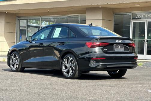 Mythos Black Metallic 2022 Audi A3 Premium Plus