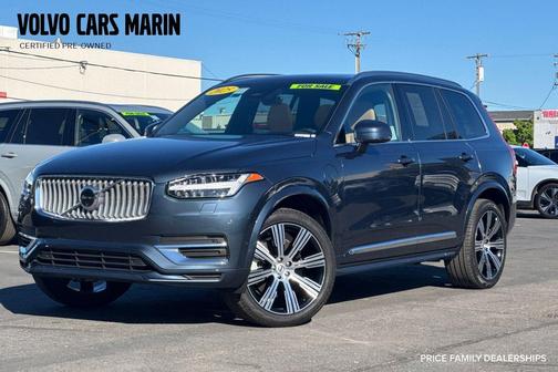 Denim Blue 2025 Volvo XC90 Plug-In Hybrid T8 Ultra 7-Seater