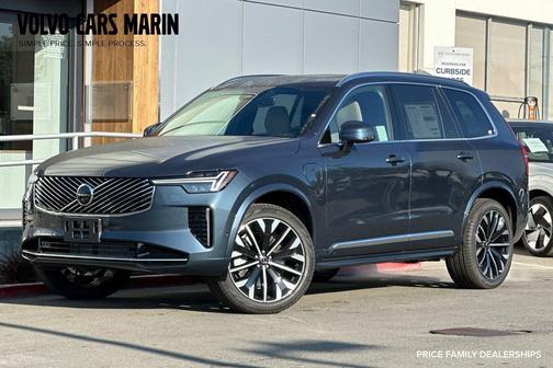2026 Volvo XC90 Plug-In Hybrid Plus, T8 AWD, Electric/Gasoline, Bright, 7 Seats