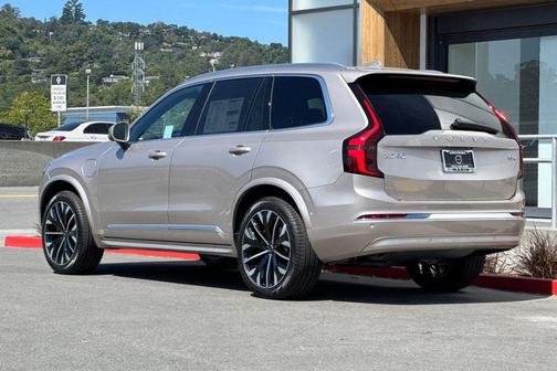 Bright Dusk Metallic 2026 Volvo XC90 Plug-In Hybrid Plus, T8 AWD, Electric/Gasoline, Bright, 7 Seats