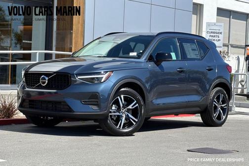 Denim Blue 2026 Volvo XC40 Core, B5 AWD Gas (mild hybrid), Dark