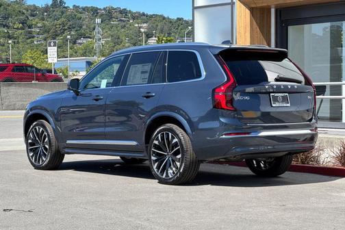 Denim Blue Metallic 2026 Volvo XC90 Plus, B6 AWD Gas (mild hybrid), Gasoline, Bright, 7 Seats