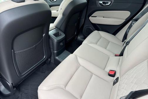 Crystal White Metallic 2026 Volvo XC60 Plug-In Hybrid Plus, T8 AWD Electric/Gasoline, Dark