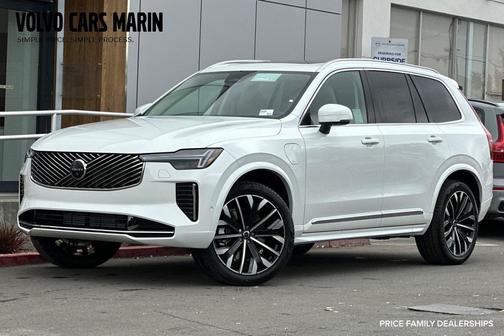 2026 Volvo XC90 Plug-In Hybrid Ultra, T8 AWD, Electric/Gasoline, Bright, 7 Seats
