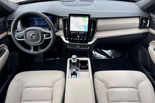 Bright Dusk Metallic 2026 Volvo XC90 Plug-In Hybrid Plus, T8 AWD, Electric/Gasoline, Bright, 7 Seats