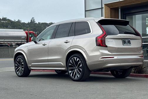 Bright Dusk Metallic 2026 Volvo XC90 Plug-In Hybrid Plus, T8 AWD, Electric/Gasoline, Bright, 7 Seats