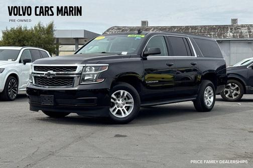 Black 2018 Chevrolet Suburban LT