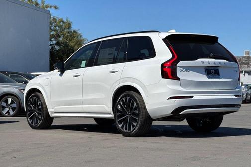 Crystal White Pearl 2026 Volvo XC90 Plug-In Hybrid Ultra Dark Theme, T8 AWD, Electric/Gasoline, 6 Seats