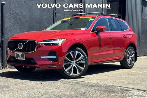 Fusion Red Metallic 2022 Volvo XC60 B5 Momentum