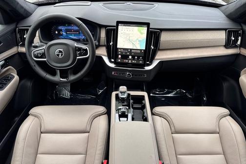 Mulberry Red Metallic 2026 Volvo XC90 Plug-In Hybrid Ultra Dark Theme, T8 AWD, Electric/Gasoline, 7 Seats