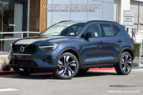 Denim Blue 2026 Volvo XC40 Ultra, B5 AWD Gas (mild hybrid), Dark
