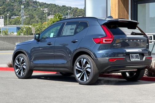 Denim Blue 2026 Volvo XC40 Ultra, B5 AWD Gas (mild hybrid), Dark