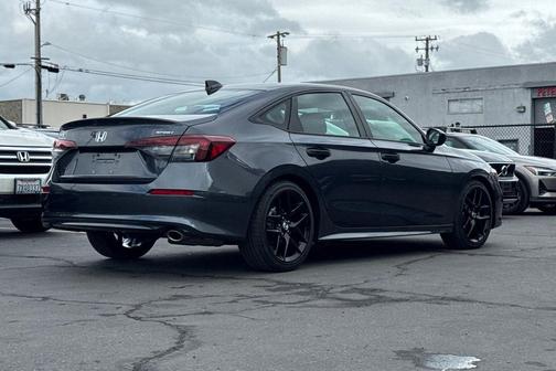 Gray 2025 Honda Civic Sport