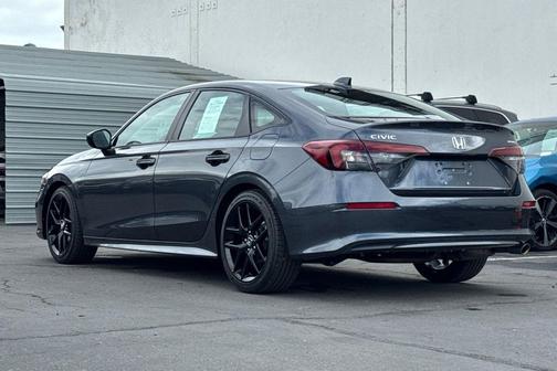 Gray 2025 Honda Civic Sport